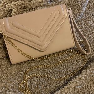 Nude Neutral Clutch Handbag